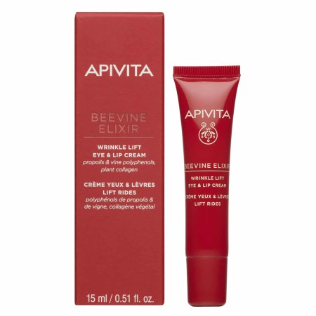 Apivita BeeVine Elixir Eye & Lip Cream Αντιρυτιδική Κρέμα Lifting για τα Μάτια & τα Χείλη 1