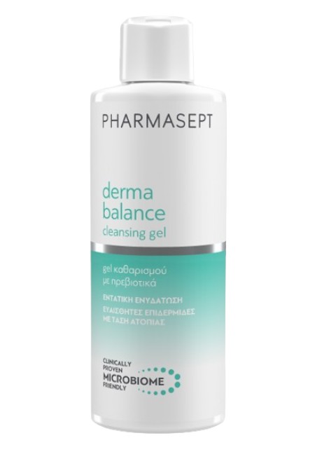 Pharmasept Derma Balance Cleansing Gel Καθαρισμού για Πρόσωπο & Σώμα για Ευαίσθητες - με Τάση Α