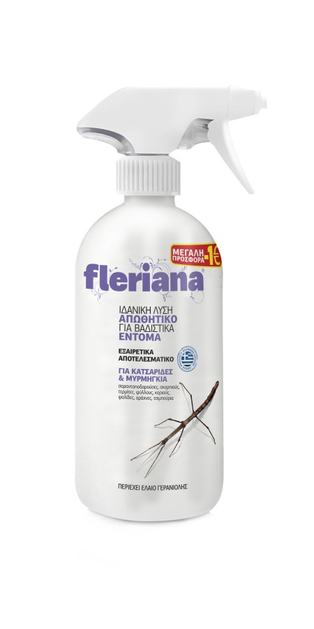 Power Health Fleriana Απωθητικό Spray για Βαδιστικά Έντομα 400ml