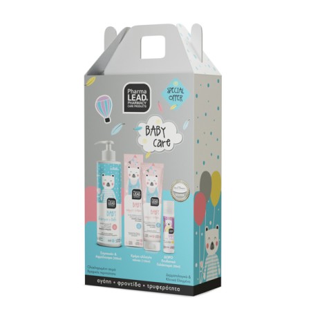 PharmaLead PROMO Baby Shampoo & Bath 500ml & Baby Nappy Cream Κρέμα Αλλαγής Πάνας 150ml &am