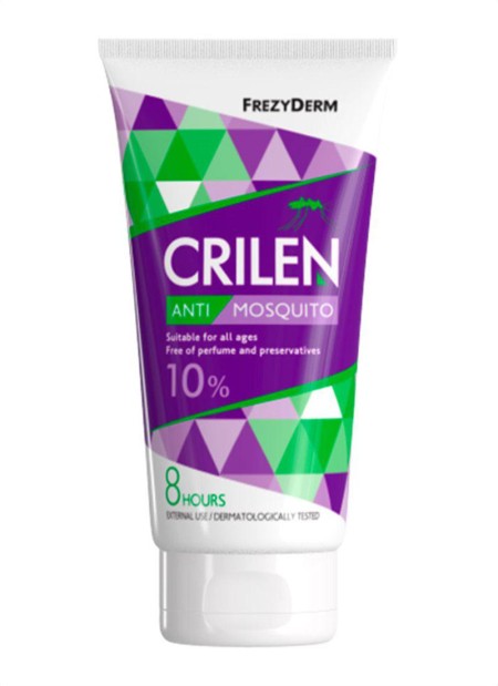 Frezyderm Crilen Anti Mosquito (10%) Άοσμο Γαλάκτωμα για Προστασία από τα Κουνούπια 150ml