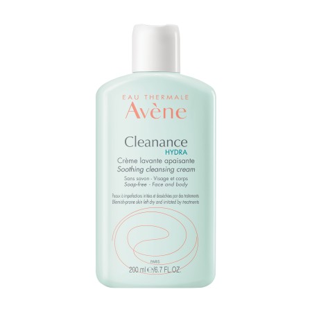 Avene Cleanance Hydra Soothing Cleansing Cream Κρέμα Καθαρισμού Προσώπου Για Δέρμα Υπό Ξηραντική Αγ