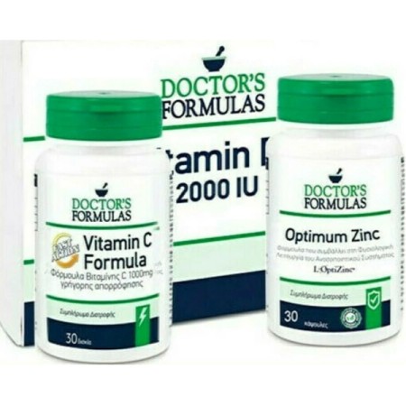 Doctors Formulas PROMO Vitamin C Formula Fast Action Συμπλήρωμα Διατροφής Βιταμίνης C 1000mg Γρήγορ