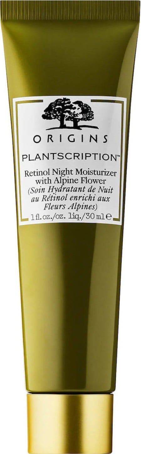 Origins Plantscription Retinol Night Moisturizer with Alpine Flower Ενυδατική Θρεπτική Κρέμα Νυκτός