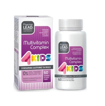 PharmaLead 4 Kids MultiVitamin Complex Συμπλήρωμα Διατροφής για Παιδιά Σύμπλεγμα Βιταμινών με Γεύση