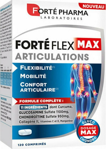 Forte Pharma Forte Flex Max Articulations Συμπλήρωμα Διατροφής για την Καλή Υγεία των Αρθρώσεων 120