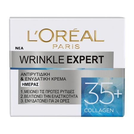 L'Oreal Paris Wrinkle Expert Age 35+ Κρέμα Αντιγήρανσης & Ενυδάτωσης Ημέρας με Κολλαγόνο 5