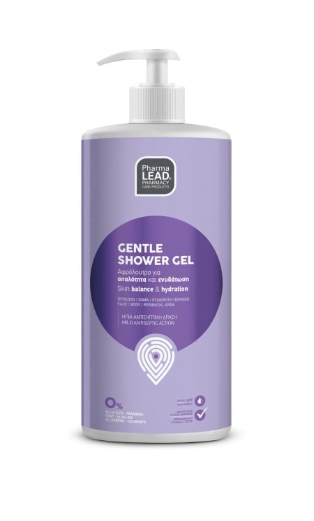 PharmaLead Gentle Shower Gel Ενυδατικό Αφρόλουτρο 1lt