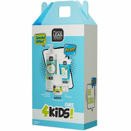 PharmaLead PROMO 4 Kids 2 in 1 Bubble Fun Παιδικό Αφρόλουτρο & Σαμπουάν 500ml - Styling Gel 100