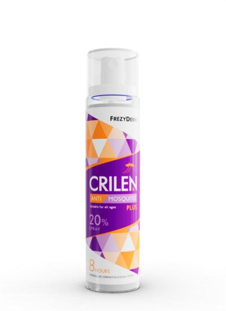 Frezyderm Crilen Anti Mosquito PLUS (20%) για Προστασία από τα Κουνούπια 100ml