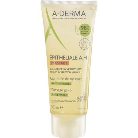 A Derma Epitheliale AH Massage Gel Έλαιο για Μασάζ Κατά των Δερματικών Σημαδιών 100ml