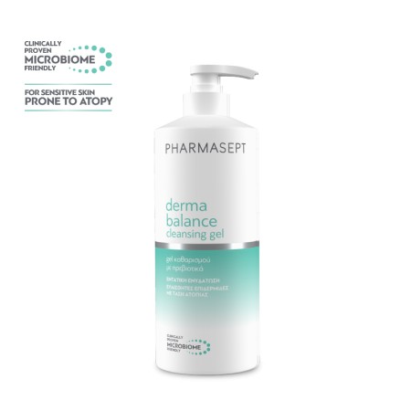 Pharmasept Derma Balance Cleansing Gel Καθαρισμού για Πρόσωπο & Σώμα για Ευαίσθητες - με Τάση Α