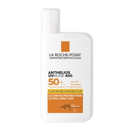 La Roche Posay Anthelios Uvmune 400 Invisible Fluid SPF50+ Perfumed Αντηλιακό Προσώπου με Άρωμα 50m