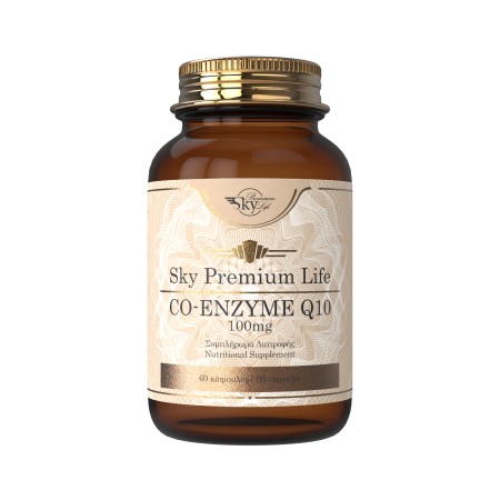 Sky Premium Life Co Enzyme Q10 Συμπλήρωμα Διατροφής Ενέργεια του Οργανισμού & Μείωση της Κόπωση