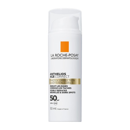 La Roche Posay Anthelios Age Correct Photocorrection Daily Light Cream SPF50 Αντηλιακή Αντιγηραντικ