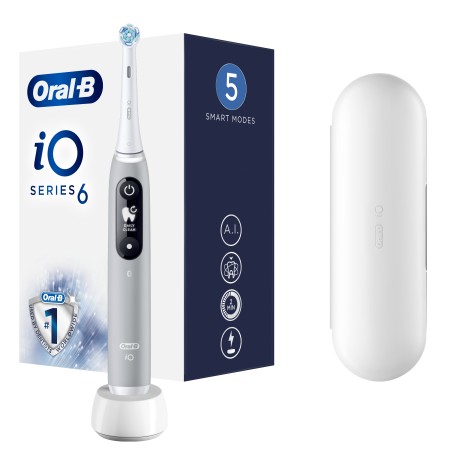 Oral B iO Series 6 Ηλεκτρική Οδοντόβουρτσα Grey Opal 1 Τεμάχιο