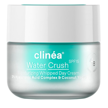 Clinéa Water Crush SPF15 Day Cream Ενυδατική Κρέμα Ημέρας για Όλες τις Επιδερμίδες 50ml