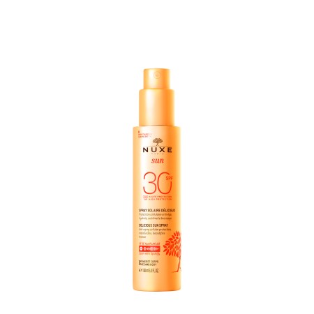 Nuxe Sun SPF30 Αντηλιακό Γαλάκτωμα Προσώπου & Σώματος σε Spray για την Πρόληψη Σκούρων Κηλίδων 