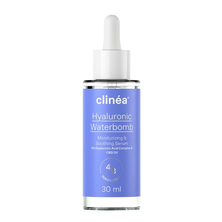 Clinéa Hyaluronic Waterbomb Face Serum Ενυδατικός & Καταπραϋντικός Ορός Προσώπου 30ml