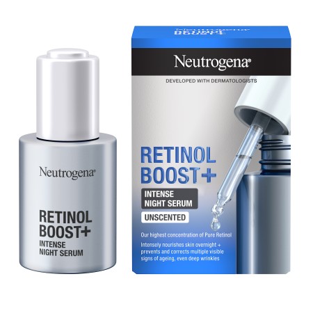 Neutrogena® Retinol Boost+ Intense Night Serum Εντατικός Ορός Νυκτός 30ml