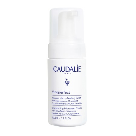 Caudalie Vinoperfect Brightening Micropeel Foam Αφρός Καθαρισμού Προσώπου 100ml