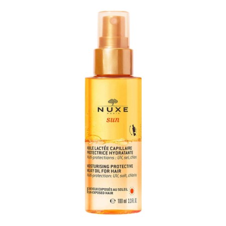 Nuxe Sun Moisturising Protective Milky Oil For Hair Ενυδατικό Προστατευτικό Λάδι Μαλλιών σε Μορφή S