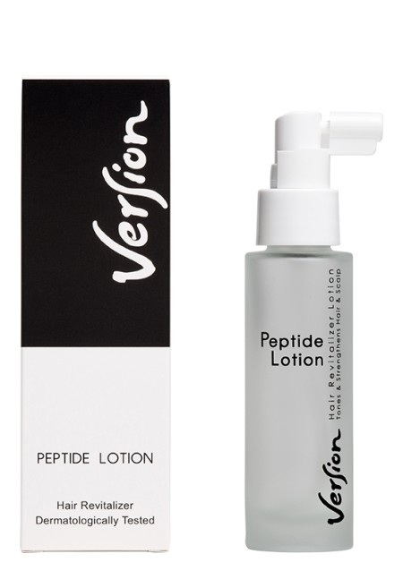 Version Derma Peptide Lotion Λοσιόν Μαλλιών για τον Περιορισμό της Τριχόπτωσης και την Αποκατάσταση