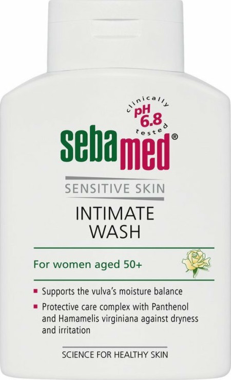 Sebamed Sensitive Skin Intimate Wash 50+ pH 6.8 for Women Υγρό Καθαριστικό για την Ευαίσθητη Περιοχ