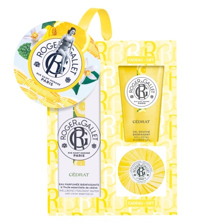 Roger & Gallet PROMO Cedrat Eau De Parfume 100ml - ΔΩΡΟ Shower Gel Αφρόλουτρο 50ml - Savon Bien