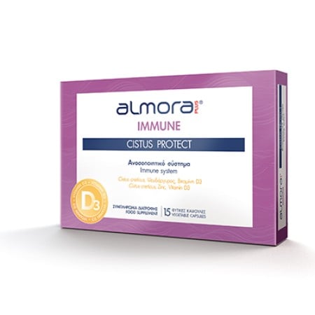 Elpen Almora Plus Immune Cistus Protect Συμπλήρωμα Διατροφής για το Ανοσοποιητικό Σύστημα και τη Θω