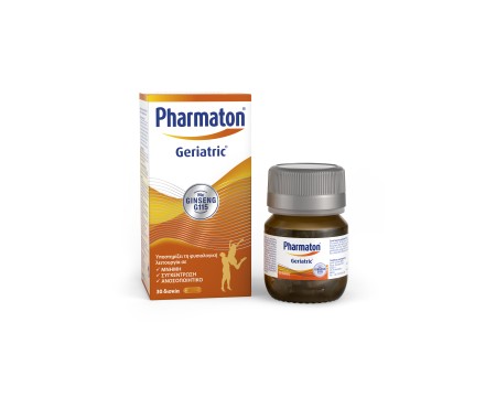 Sanofi Pharmaton Geriatric Πολυβιταμίνη με Ginseng G115 30 Δισκία