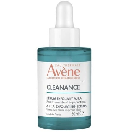 Avene Cleanance A.H.A Serum Ορός Λείανσης Προσώπου για Ευαίσθητες & με Ατέλειες Επιδερμίδες 30m