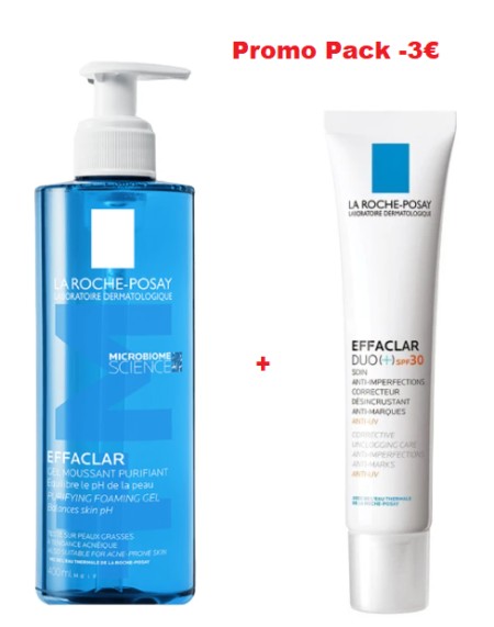 La Roche Posay PROMO Effaclar Purifying Foaming Gel Καθαρισμού Προσώπου / Εξισορρόπηση του pH 400ml