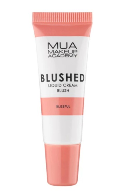 MUA Κρεμώδες Τζελ Ρουζ Blushed Liquid Cream Blissful 10ml