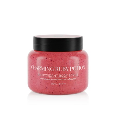 Lavish Care Charming Ruby Potion Antioxidant Body Scrub Σώματος για Αποτοξίνωση & Αναγέννηση τη