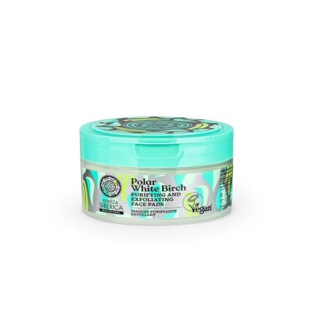 Natura Siberica Bereza Polar White Birch Purifying And Exfoliating Face Pads Προσώπου για Καθαρισμό