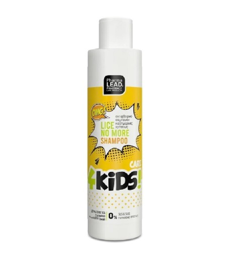 PharmaLead 4 Kids Care Lice No More Shampoo Αντιφθειρικό Σαμπουάν Καθημερινής Χρήσης 125ml