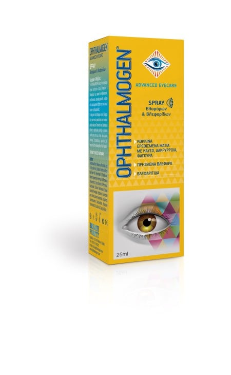 Ophthalmogen Spray για Αδύναμες Βλεφαρίδες & Ερεθισμένα Βλέφαρα 25ml