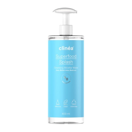 Clinéa Superfood Splash Micellar Water Νερό Καθαρισμού Προσώπου 400ml