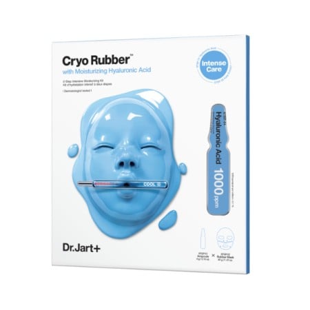 Dr.Jart+ Cryo Rubber Mask With Moisturising Hyaluronic Acid Ampoule Αμπούλα Προσώπου με Υαλουρονικό