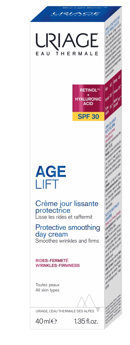 Uriage Age Lift Protective Smoothing Day Cream SPF30 Προστατευτική Καταπραϋντική Κρέμα Ημέρας για Ό