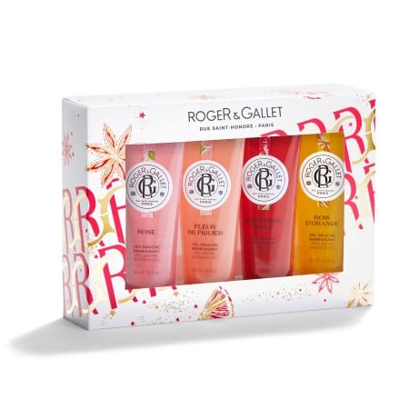 Roger & Gallet Xmas Set Rose & Fleur de Figuier & Gingembre Rouge & Bois d'ora