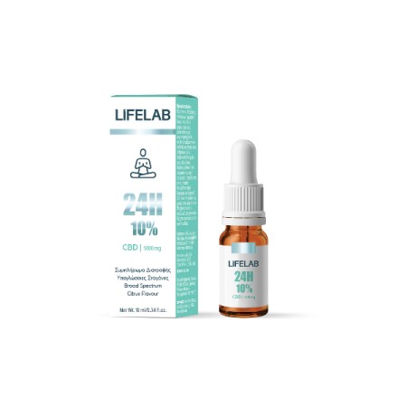 Lifelab CBD 1000mg 24H 10% Ισορροπία & Ευεξία 10ml