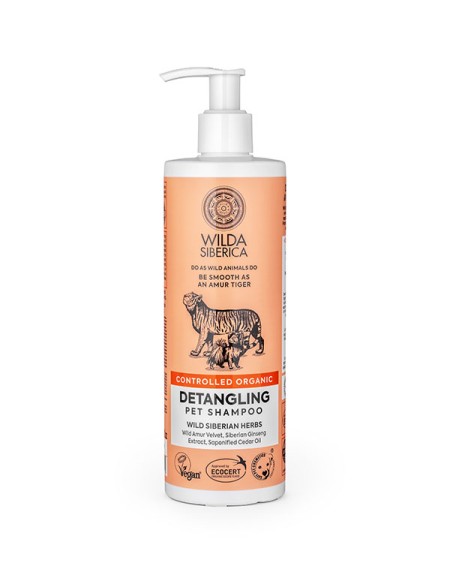 Natura Siberica Wilda Siberica Controlled Organic Detangling Pet Shampoo Σαμπουάν Κατοικιδίων για Ε