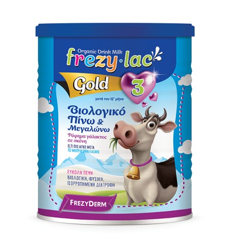 Frezyderm Frezylac Gold 3 Βιολογικό Ρόφημα σε Σκόνη από τον 12ο Μήνα 900gr