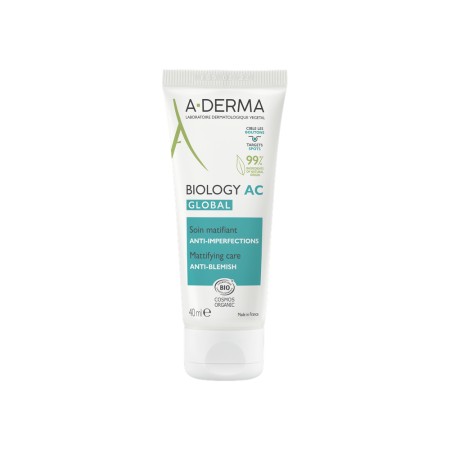 A Derma Biology AC Global Πλήρης Φροντίδα Προσώπου Κατά των Ατελειών που Χαρίζει Ματ Όψη / Ακνεϊκές