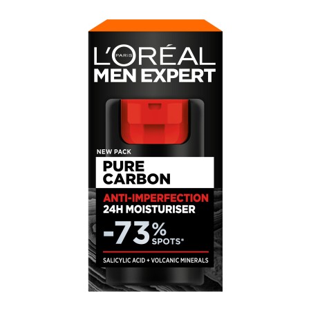 L'Oreal Paris Men Expert Pure Carbon Κρέμα Προσώπου Κατά των Φραγμένων Πόρων για Λιπαρές / Μικτές Ε