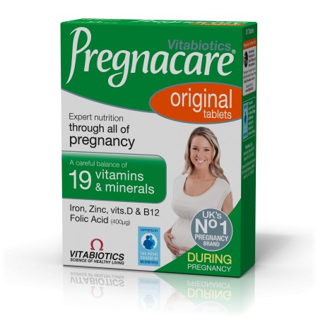 Vitabiotics Pregnacare Original Ολοκληρωμένη Σύνθεση από το 1ο Τρίμηνο Κύησης και Μετά 30 Δισκία