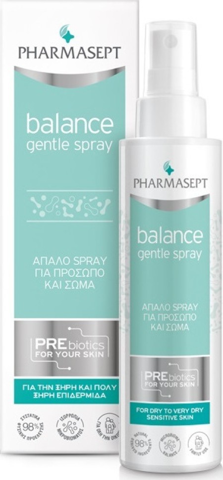 Pharmasept Balance Gentle Spray Ενυδατικό Σπρει για Ξηρές & Ευαίσθητες Επιδερμίδες Κατάλληλο γι