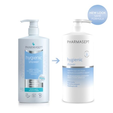 Pharmasept Tol Velvet Hygienic Shower Αφρόλουτρο με Ήπια Αντισηπτική Δράση για Σώμα - Πρόσωπο - Ευα